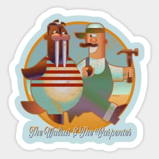 The Walrus & The Carpenter Sticker